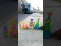 Remote Control Scooty Girl And Monkey Scooter Unboxing And Testing Short ||