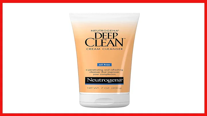 Neutrogena Deep Clean Daily Facial Cream Cleanser with Beta Hydroxy Acid to Remove Dirt, Oil