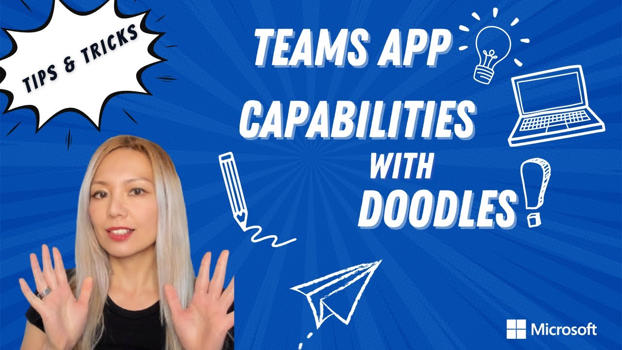 Teams app capabilities with doodles! Tips & Tricks YouTube