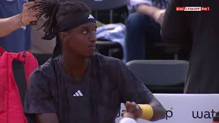 Mikael Ymer disqualifié après un pétage de plombs - Tennis - ATP - Lyon