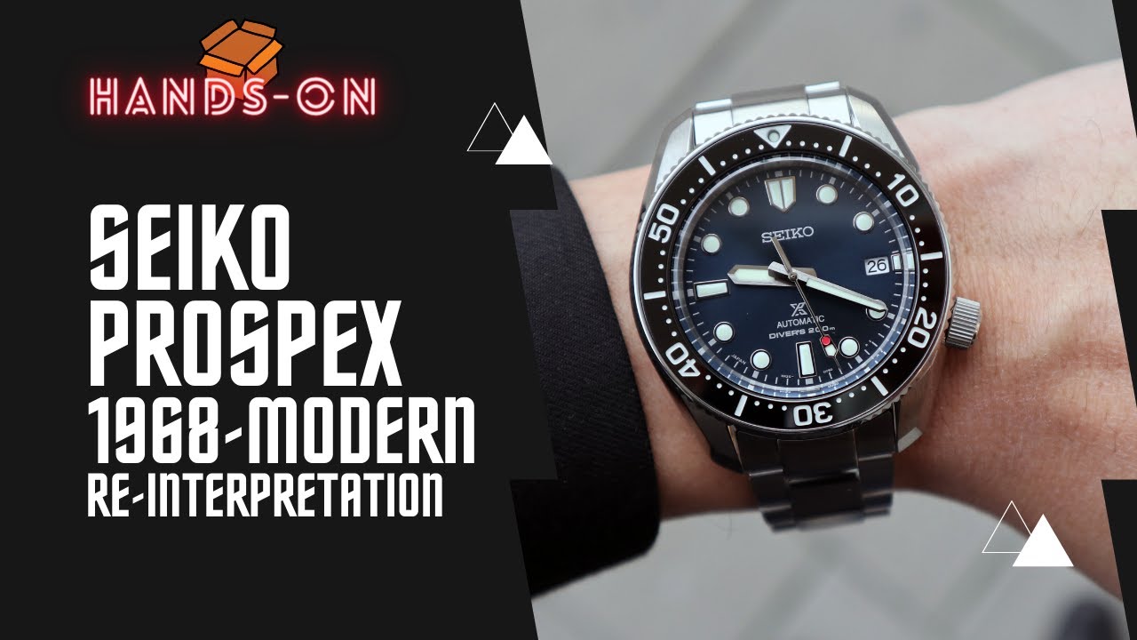 UNBOXING 2020 SEIKO PROSPEX 1968 MODERN RE-INTERPRETATION SPB187J1 - YouTube