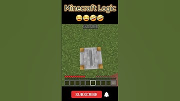 "Minecraft Logic 😆🔥" #MinecraftLogic #hetxpro #shorts #viral