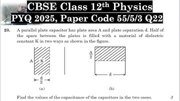 Class 12th Physics | Answer Key 2025 | CBSE Board | PYQ 2025 | Paper Code 55-5-1 | Set 1 | Q23