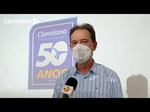 Ex-aluno, Marco Aurélio (Chuí) - Secretário executivo de esportes de São Paulo visitou o Claretiano