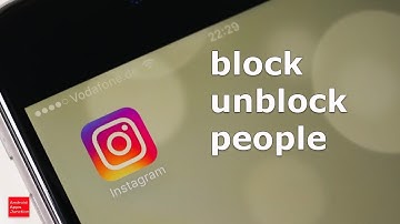 How to block or unblock people on Instagram