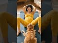 做瑜伽呢,金毛又跑來搗亂!!#萌宠出道计划 #funny #饲养员日常 #cute #黃狗 #宠物 #baby #animals #dog
