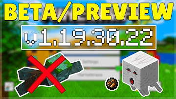 MCPE 1.19.30.22 BETA & PREVIEW HUGE BUG FIXES FROM 2017! Minecraft Pocket Edition Changes & Fixes