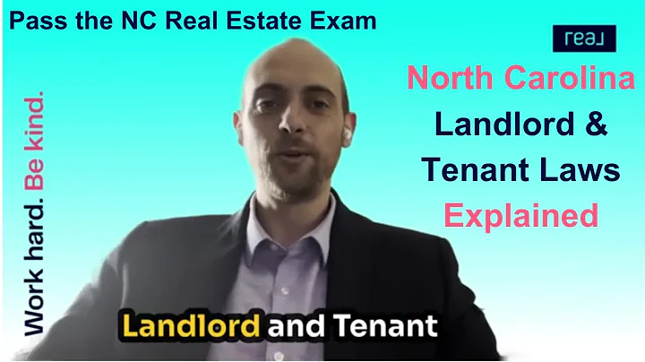 Landlord & Tenant Laws | Pass the NC Real Estate Exam