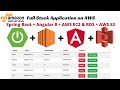 Full-Stack Spring Boot with Angular CRUD API application with MYSQL on AWS | AWS EC2 | AWS S3 | RDS