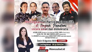 Webinar iNews: Meningkatkan Partisipasi Pemilih di Tengah Pandemi Secara Aman dan Demokratis