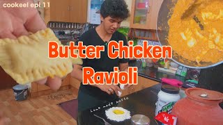 vervai sindhi butter chicken ravioli seivadhu eppadi | Cookeel episode 11