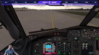 B738 Boeing 737-800 PMDG | KDCA - KMSP - KORD | Stall Virtual Air | BeyondATC