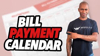 BILL PAYMENT CALENDAR | How To Pay Your Bills Step-By-Step Tutorial