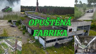 Opuštěná fabrika na zpracování odpadu z jatek v Polsku (nečekaný nájezd drifterů)