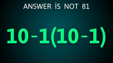 Most People Get This Simple Math Question Wrong!