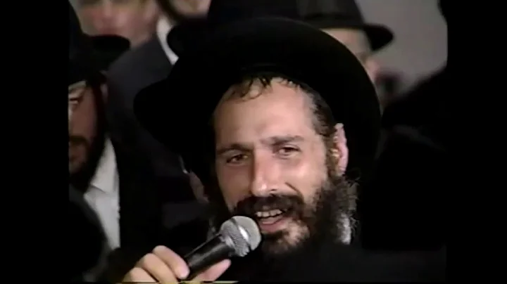 Stunning Mordechai Ben David Rendition Sholom Aleichem in 1990 (At wedding)