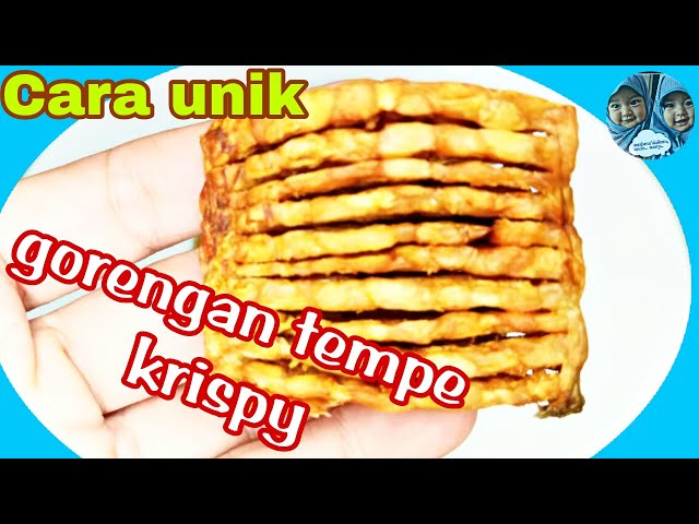 CUMA 3 BAHAN |TEMPE GORENG KRIYUK LANGSUNG LUDES SEKALI GORENG class=