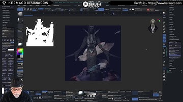 #LIVEZBrushSculptOff2025   Ara Kermanikian