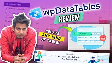 WPDataTables Review (Lifetime Deal Back) - Best Wordpress Table Builder