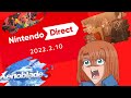 ニンテンドーダイレクト 2022.02.10 ゲーム好き女が反応してみた【日本人の反応】
