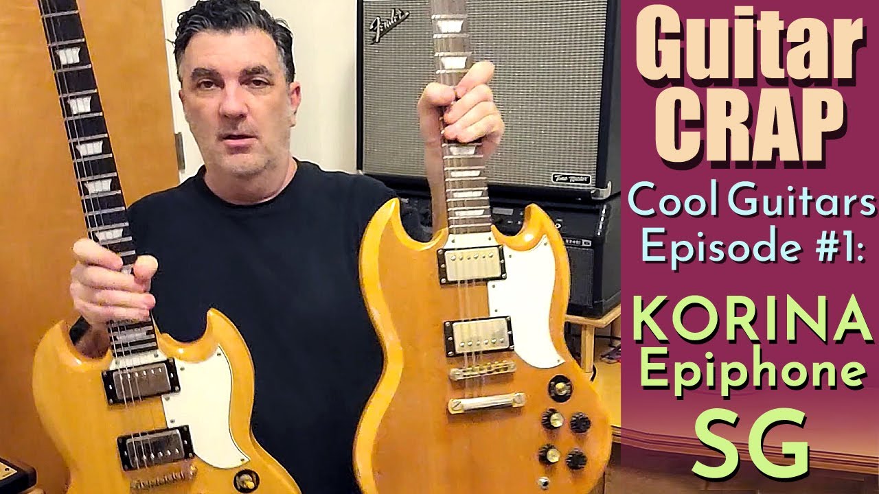 Guitar Crap's Cool Guitars Episode 1: The Epiphone Korina SG - YouTube