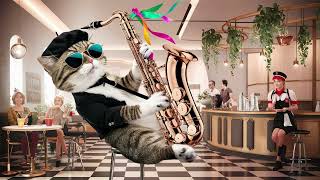 【Relaxing Saxophone】Early afternoon #cat #relax #saxophone #music