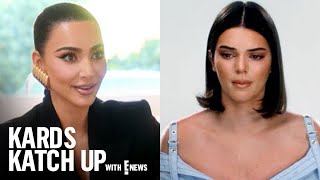 Kendall Reacts to Losing Vogue Cover to Kim | The Kardashians Recap With E! News