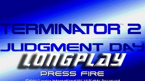 Amiga Longplay 86: Terminator 2; Judment Day - Not Commented