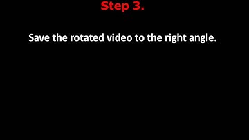 Rotate and Save Video in VLC Media Player - Version 2 1