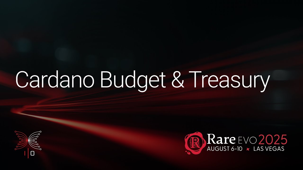 Cardano Budget & Treasury Panel | Rare Evo Dev & Gov Day - Input Output