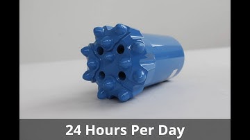 KKD T45 Tophammer drilling equipment with  Flat Face Bit