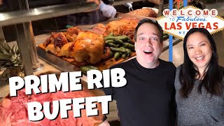 Las Vegas ULTIMATE All You Can Eat Prime Rib Buffet! The Palms Las Vegas Buffet Update