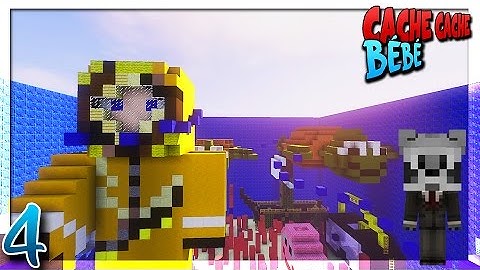 CACHE CACHE MINECRAFT BÉBÉ ! MAP MONDE DE NÉMO #4