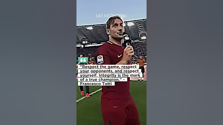 The Eternal Captain - Celebrating the Legacy of Francesco Totti