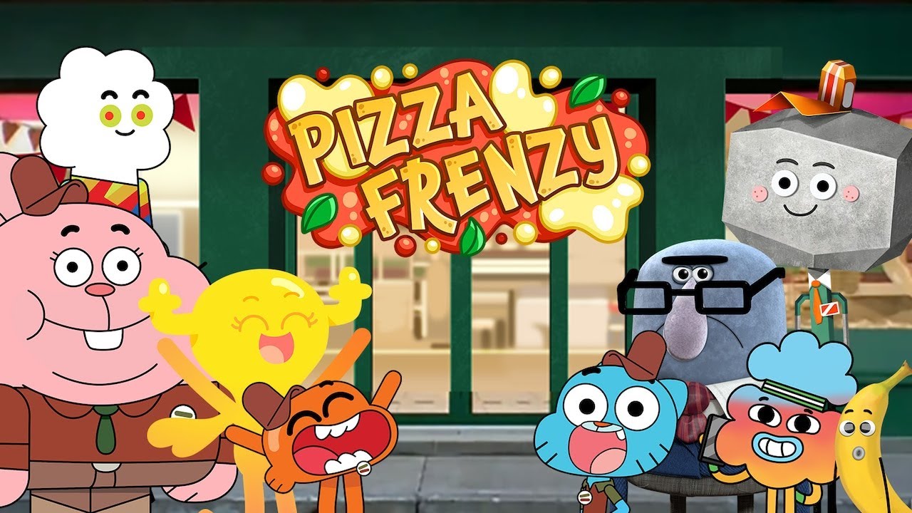 The Amazing World of Gumball: Pizza Frenzy - Baking The Best Pizzas In Town (CN Games)