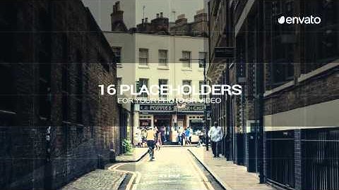 After Effects projects - Grid Slideshow