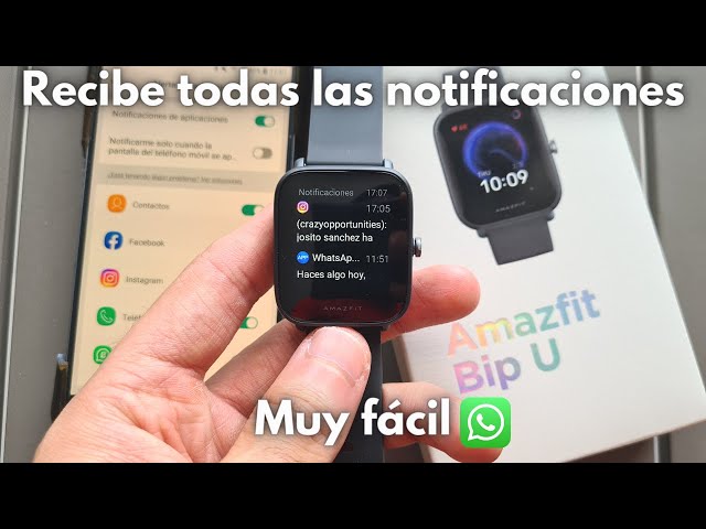 Smartwatch huami amazfit bip s lite/ notificaciones/ - Depau