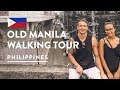 BOMBS, CHURCHES & CEMETERIES - INTRAMUROS OLD MANILA WALKS TOUR | Philippines Vlog 110, 2018