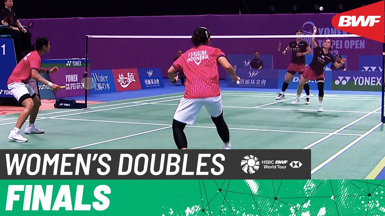 YONEX Taipei Open 2023 Kusuma/Pratiwi (INA) 1 vs