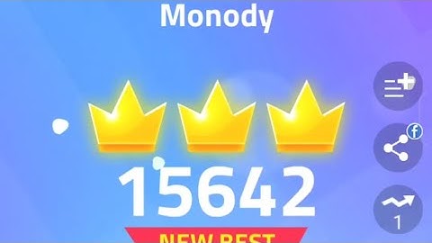 Magic Tiles 3 - Monody by TheFatRat (insane score)