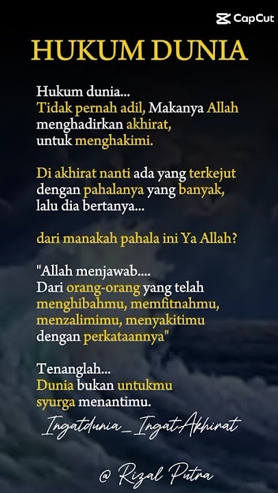 # HUKUM DUNIA #musik #kisahnyata #motivasidiri#satuklikuntukwujudkanimpianmu #