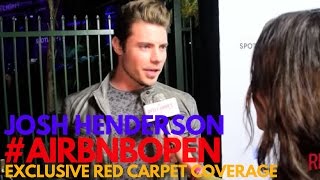 josh henderson interviewed at the 3rd annual airbnb open festival airbnbopen