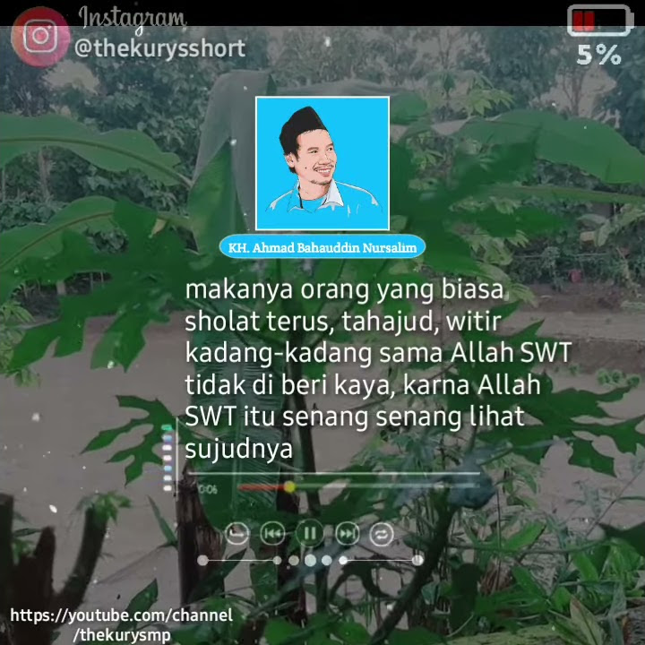 story wa gus baha || tahajud dan witir #shorts