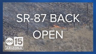 SR 87 reopens amid Bullet Fire