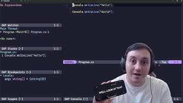 Debug .NET Programs in Neovim