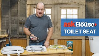 How to Replace a Toilet Seat | Ask This Old House