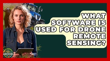 What Software Is Used For Drone Remote Sensing? - The World of Agriculture