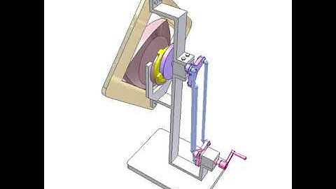 Reuleaux triangle kinetic sculpture