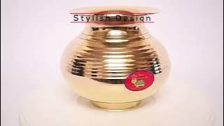 Best Brass Kalash for Pooja | Mandir pooja kalash for Home | Jal Abhishek Kalash