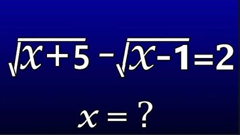 Can You solve THIS ? | How to Solve Algebraic Expressions and Radical Problems Fast | Maths Olympiad